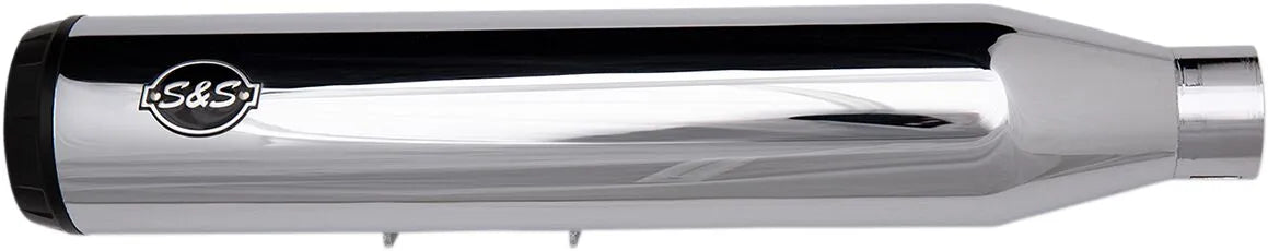 S&S Cycle Grand National Tłumiki Nakładane Chrom - Homologacja Drogowa ECE