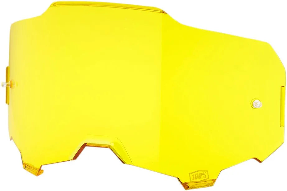 100% Armega Goggle Lens Yellow