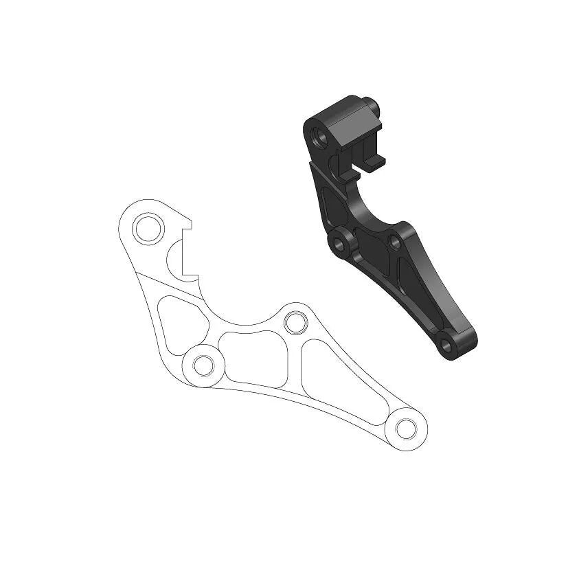 Moto-master Supermoto Street Rotor Adapter Bracket