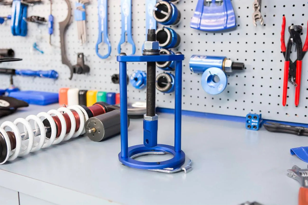Motion Pro Shock Spring Compressor 56-96mm Blue Anodized