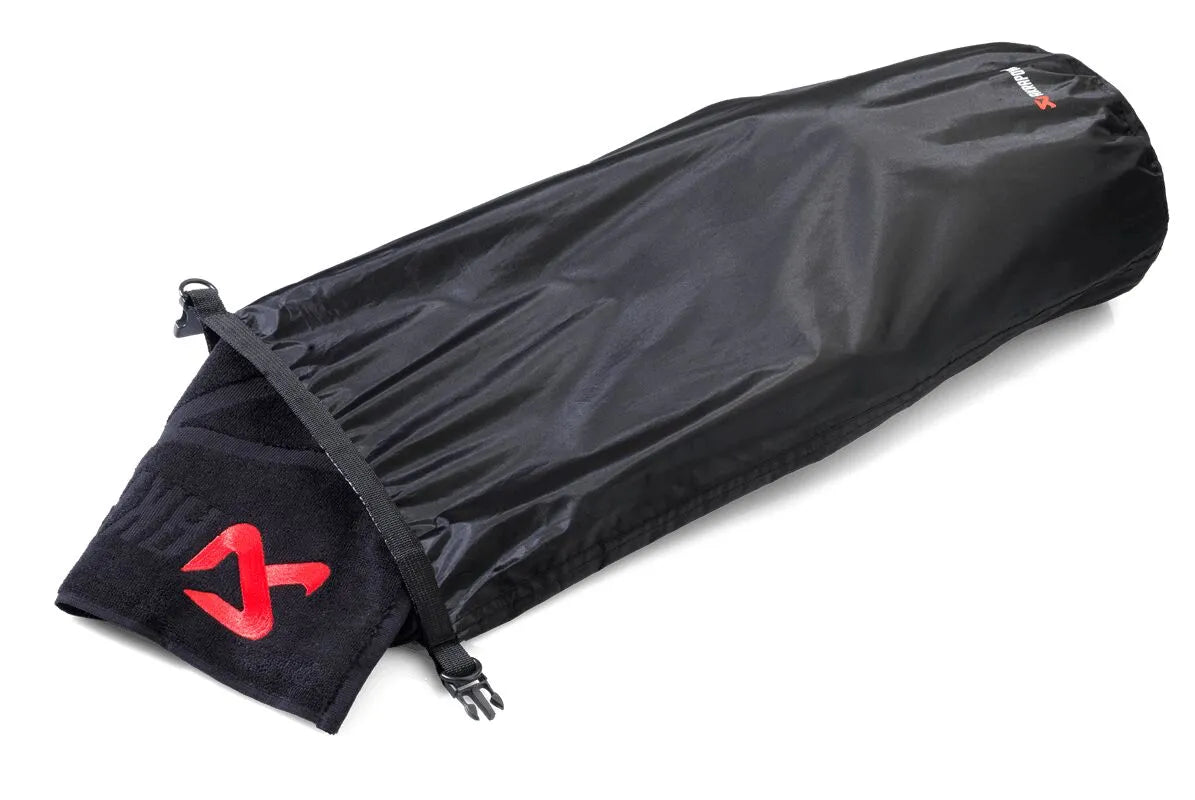 Akrapovic Black Towel Set with 8L Dry Bag