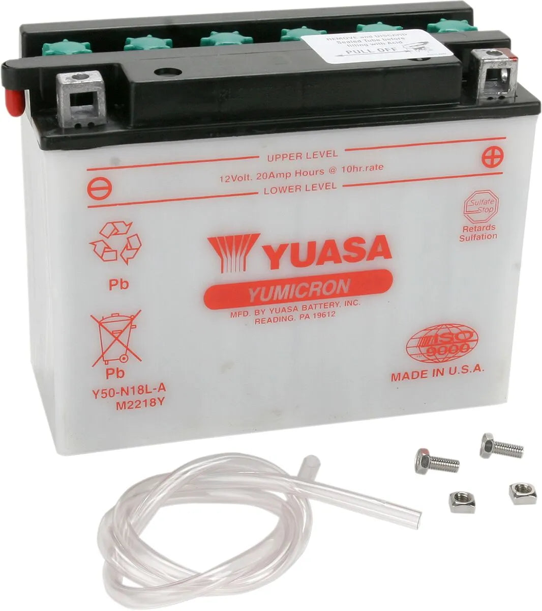 Yuasa Yumicron Y50-N18L-A Dry Battery for Yamaha Kawasaki
