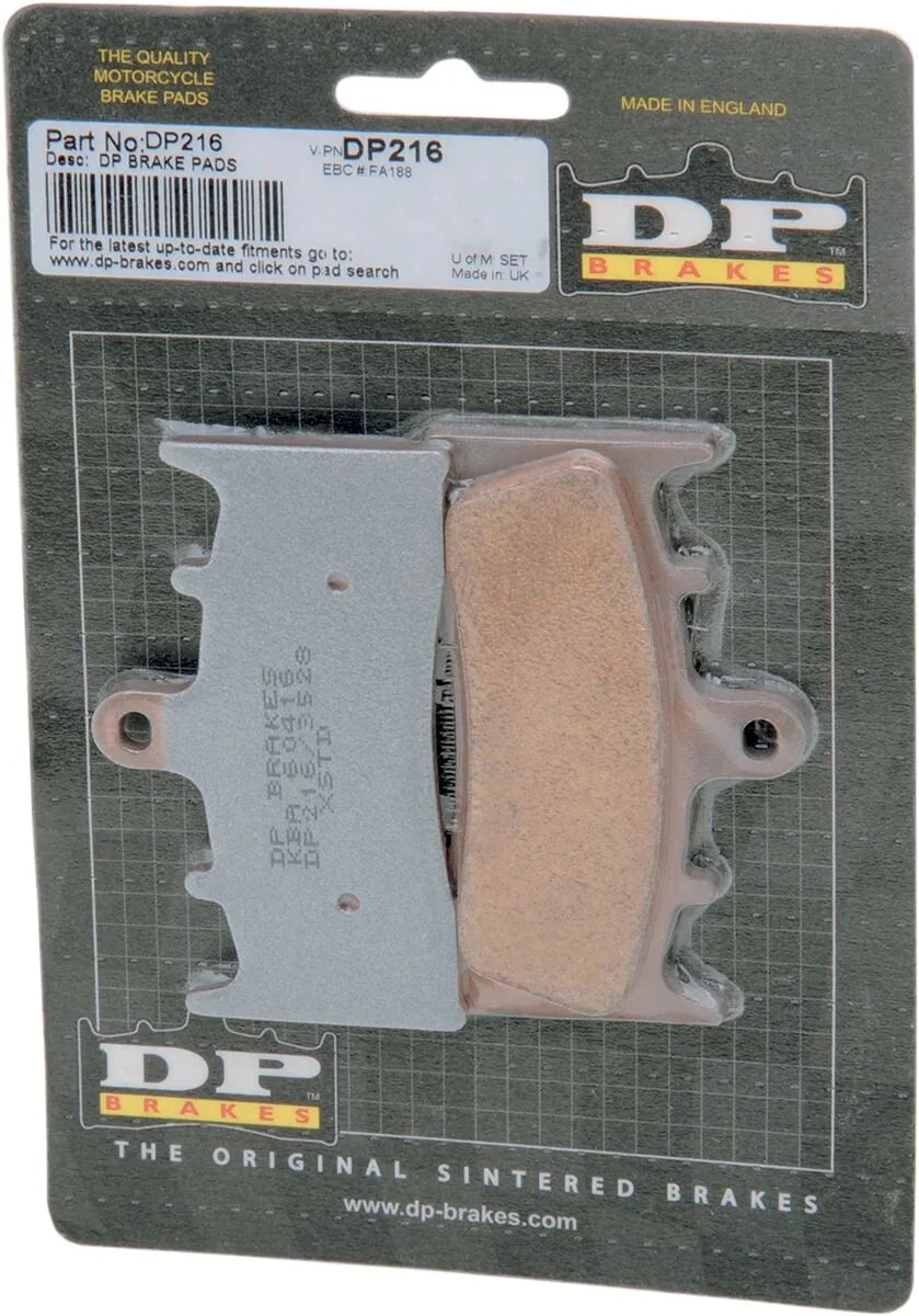 Dp Brakes Standard Sintered Brake Pads Dp216 - Przód