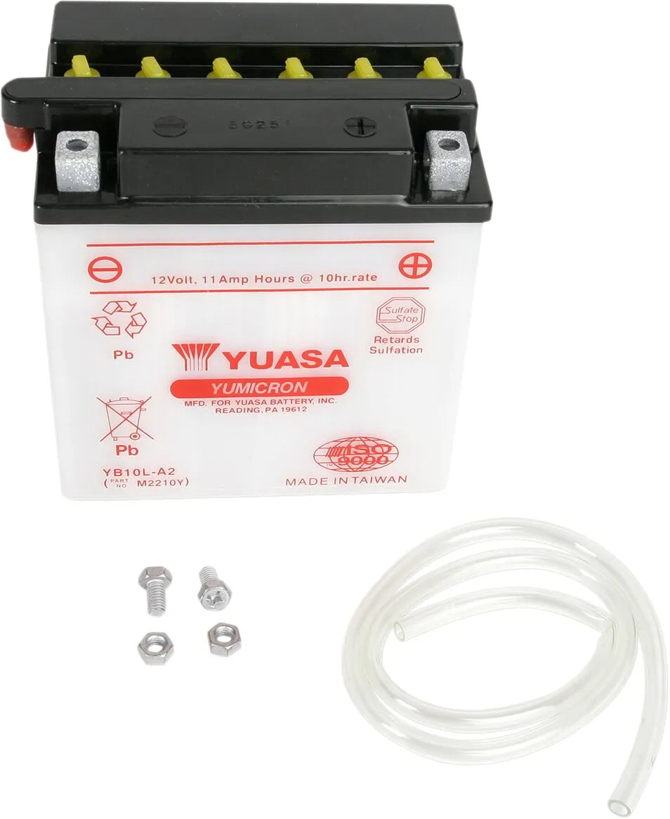Yuasa YB10L-A2 Dry Battery for Suzuki Yamaha Kawasaki 1973-2022