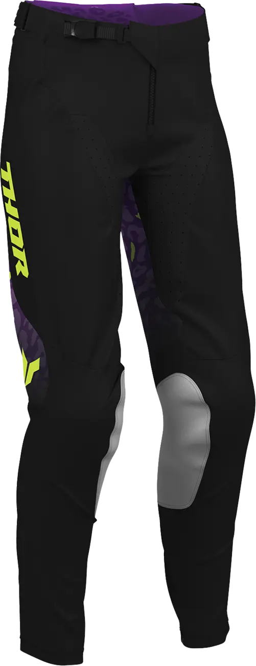 Thor Launchmode Spotted Pants Black/Purple 7/8