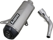Akrapovic Tłumik Slip-on Ze Stali Nierdzewnej Do Skuterów - Homologacja Drogowa ECE