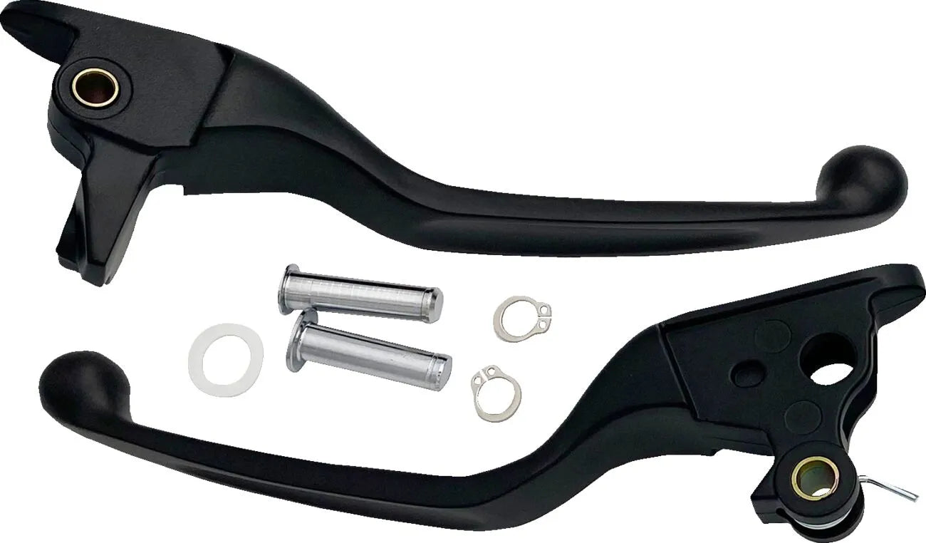 Drag Specialties Narrow Lever Set - Matte Black