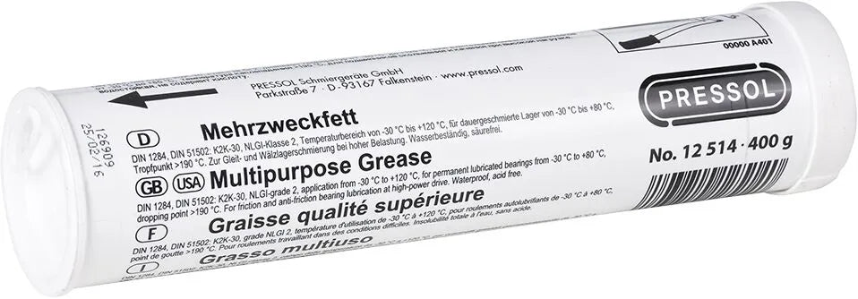 Pressol Multi-purpose Grease Cartridge For Bearings