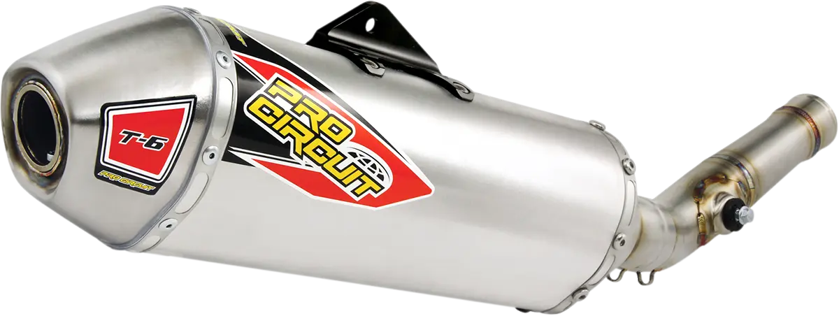Pro Circuit T-6 Stal Nierdzewna Tłumik Slip-on