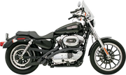 Bassani Xhaust Radial Sweepers Układ Wydechowy Stal Czarna | Wydechy Motocyklowe