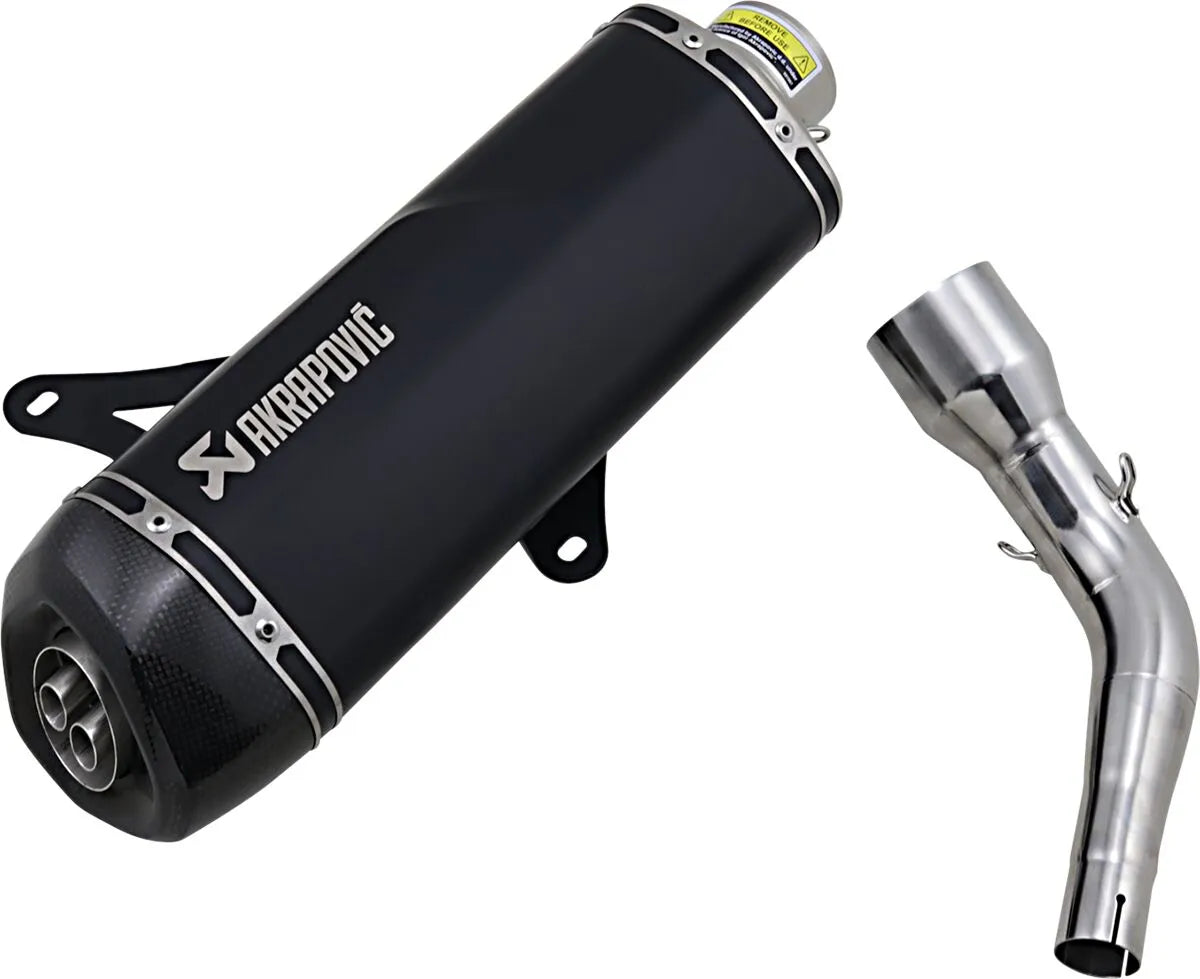 Akrapovic Tłumik Slip-on Ze Stali Nierdzewnej Do Skuterów - Homologacja Drogowa ECE