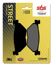 SBS HF Street Ceramiczne Organiczne Klocki Hamulcowe - Tył