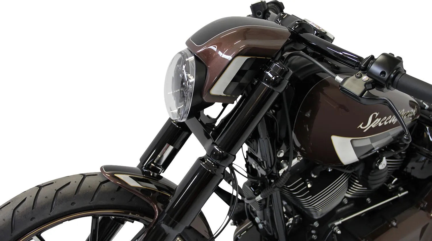 Cult Werk Headlight Kit - Black Abs Housing