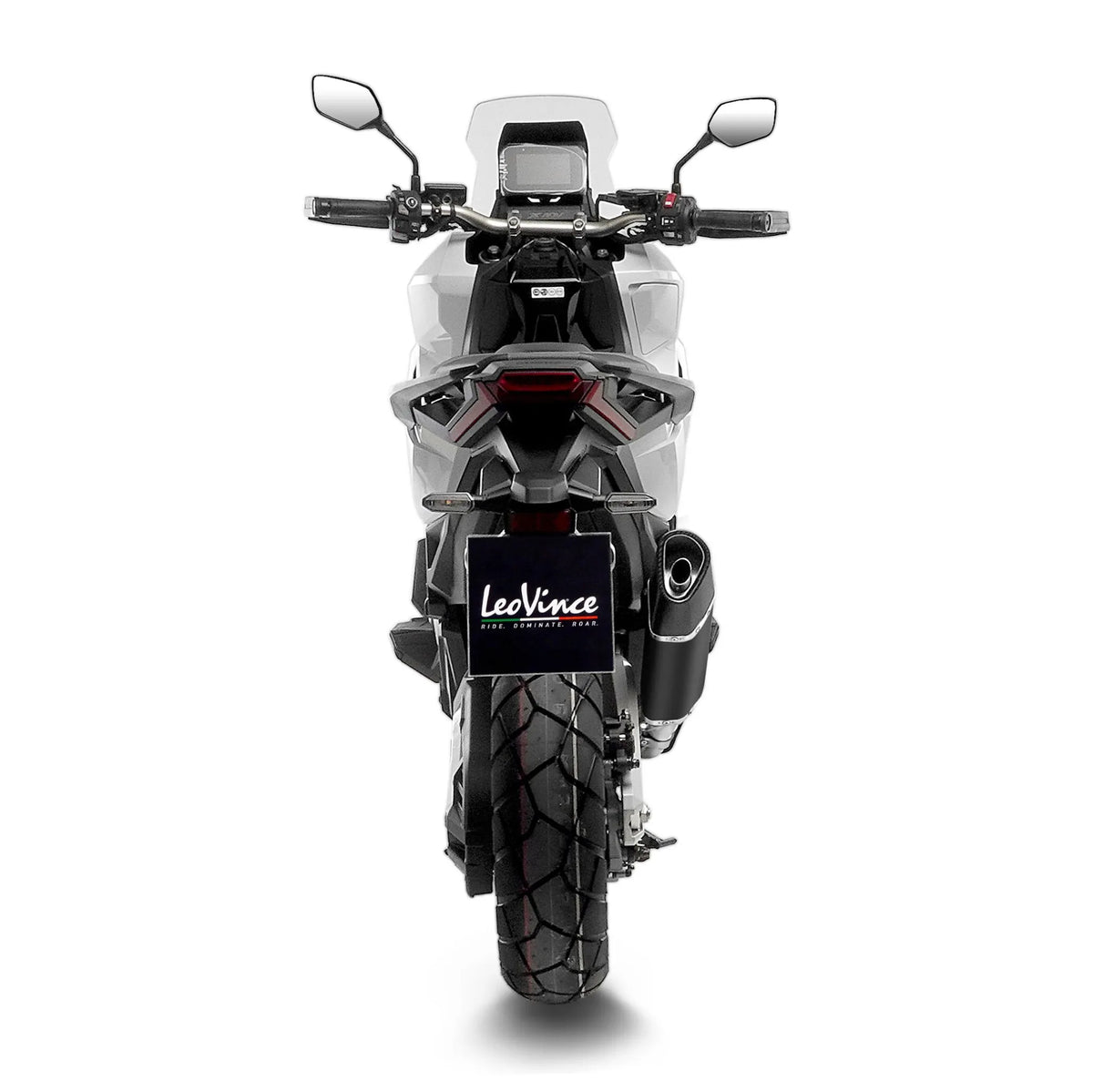 Leovince Lv-14r Black Edition Tłumik Slip-on - Homologacja Drogowa ECE