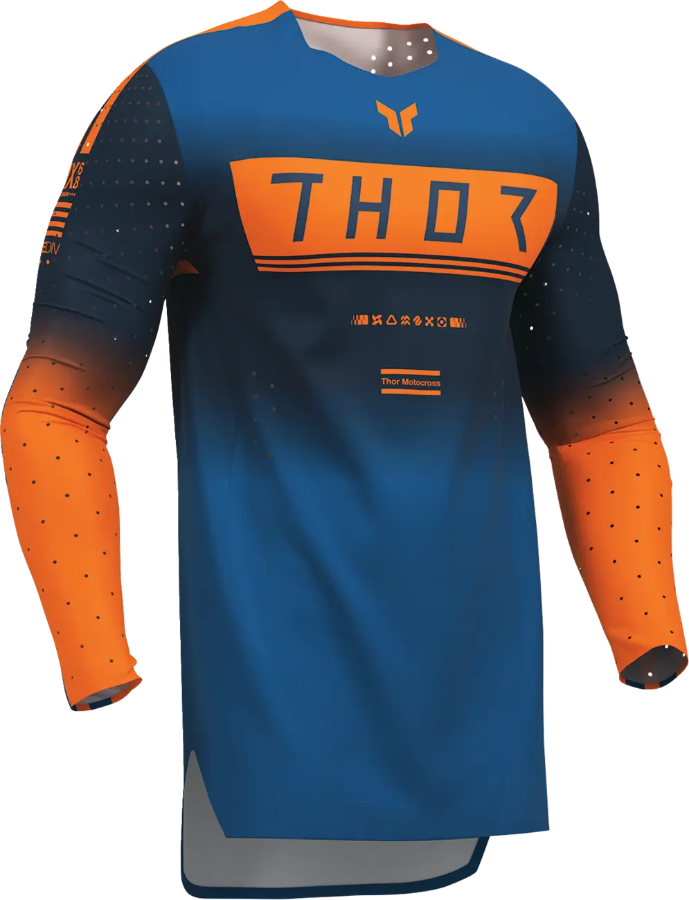 Thor Sportmode Geo Jersey Medium Blue