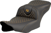 Saddlemen Dragon Scale Roadsofa Seat - For Harley Davidson