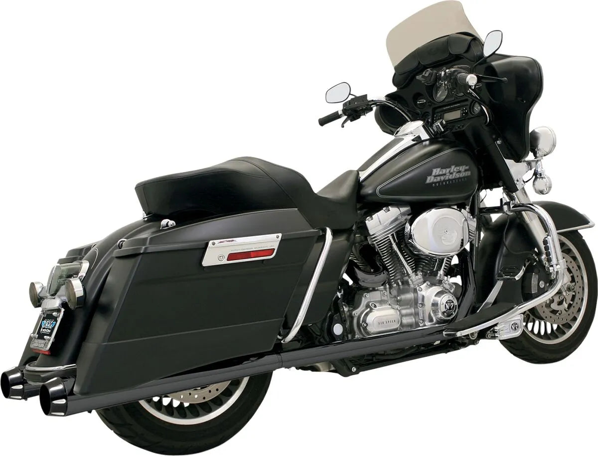 Bassani Xhaust Megaphone Tłumiki Slip-on Stal Czarne