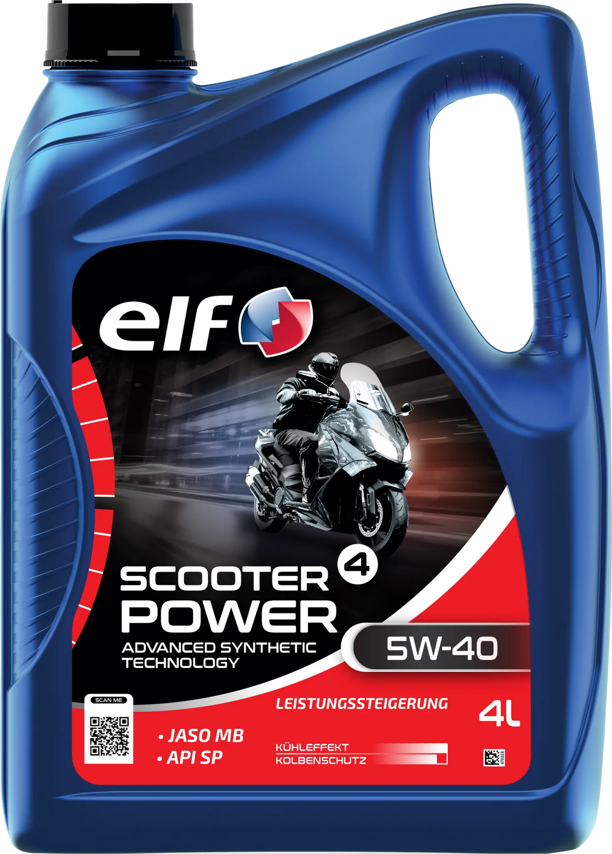 ELF Scooter 4 Power 5W-40 Advanced Synthetic Engine Oil 4 liter
