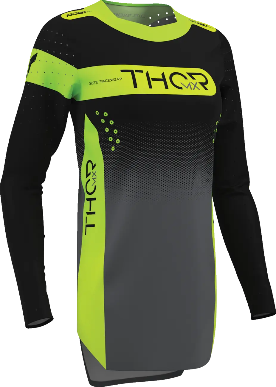 Thor Sportmode Merge Jersey Charcoal/Black