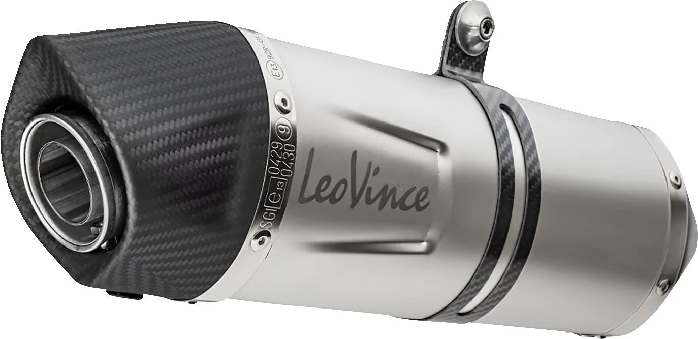 Leovince Lv One Evo Tłumik Slip-on Ze Stali Nierdzewnej - Homologacja Drogowa ECE