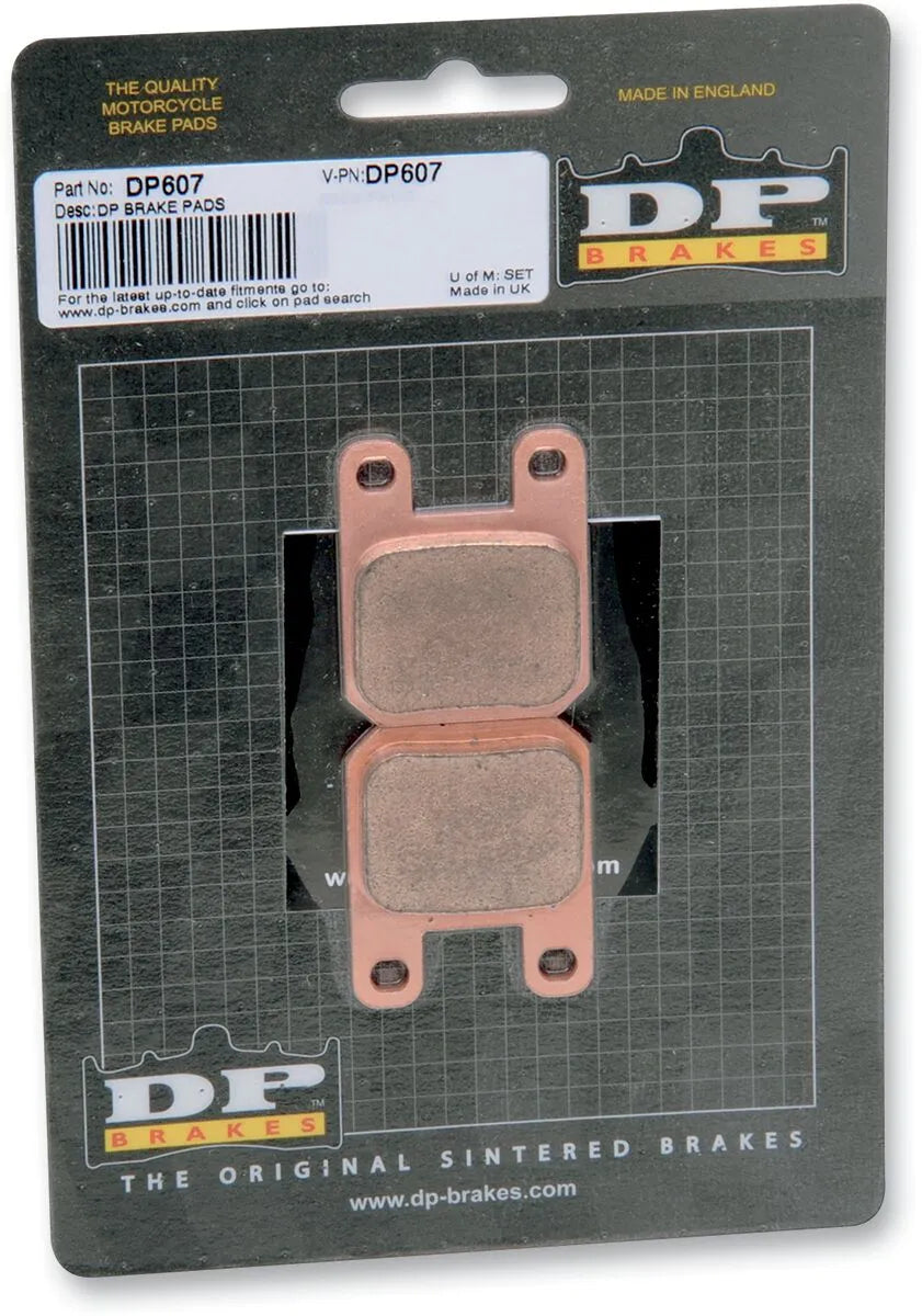 DP Brakes Standardowe Spiekane Klocki Hamulcowe Dp607 - Przód i Tył