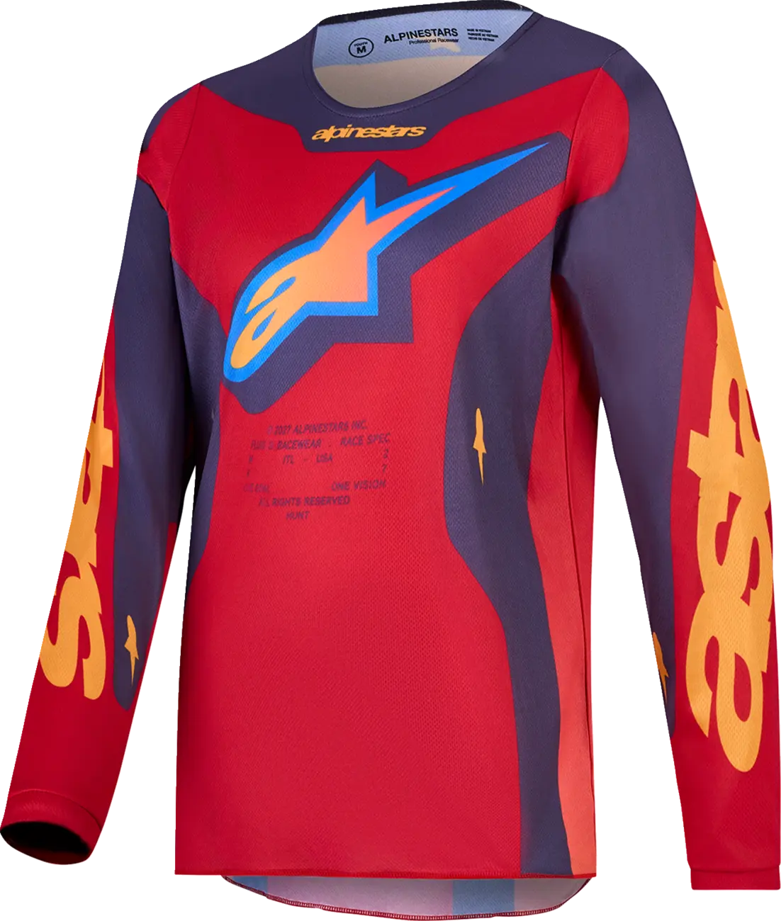 Alpinestars Fluid Hunt Youth Jersey Red/Coral