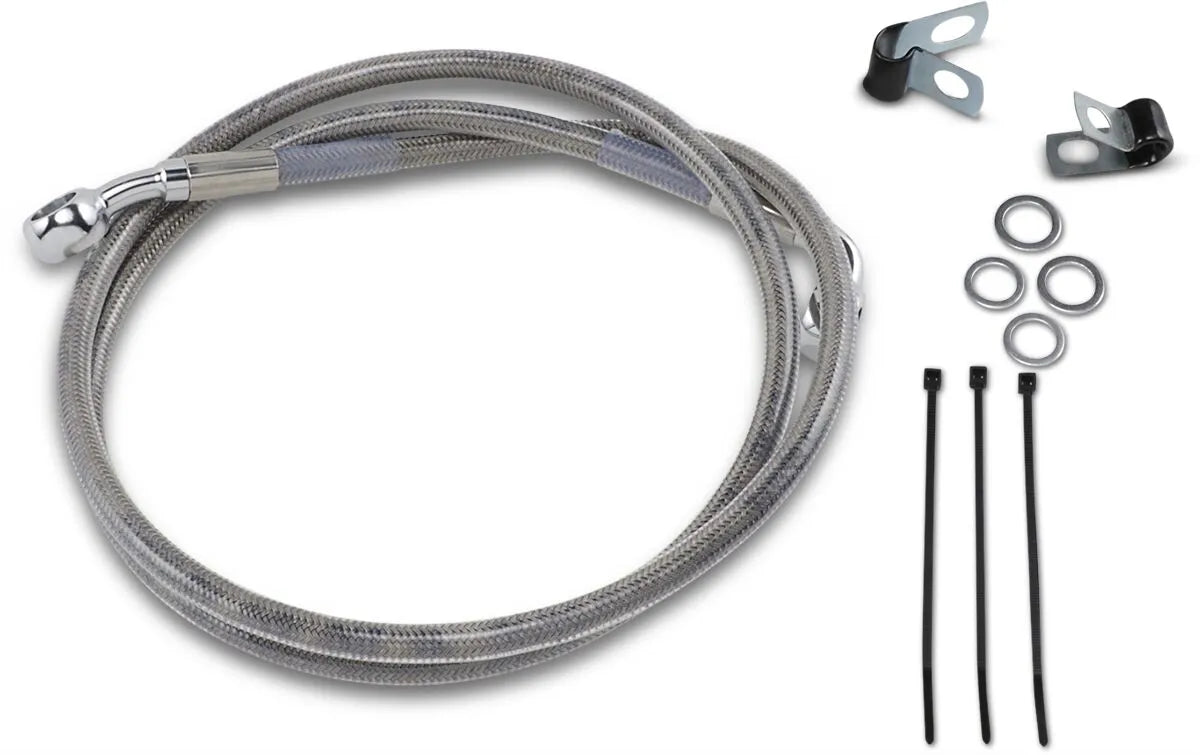 Drag Specialties Wydłużony Przewód Hamulcowy Zestaw 44"