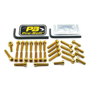 PRO BOLT Gold Aluminium Engine Bolt Kit