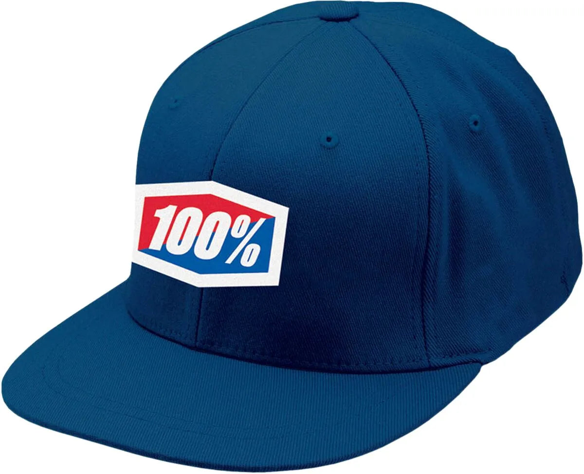 100% Essential Flexfit Flat Bill Hat