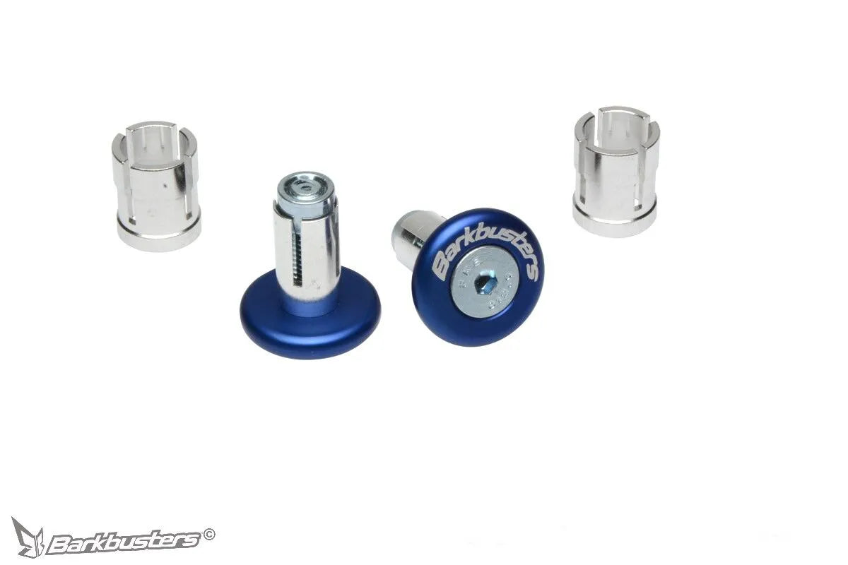 Barkbusters Bar End Plug - Blue Anodized Aluminum