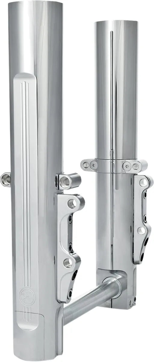 Performance Machine Fork Leg Kit Dual Disc Chrome