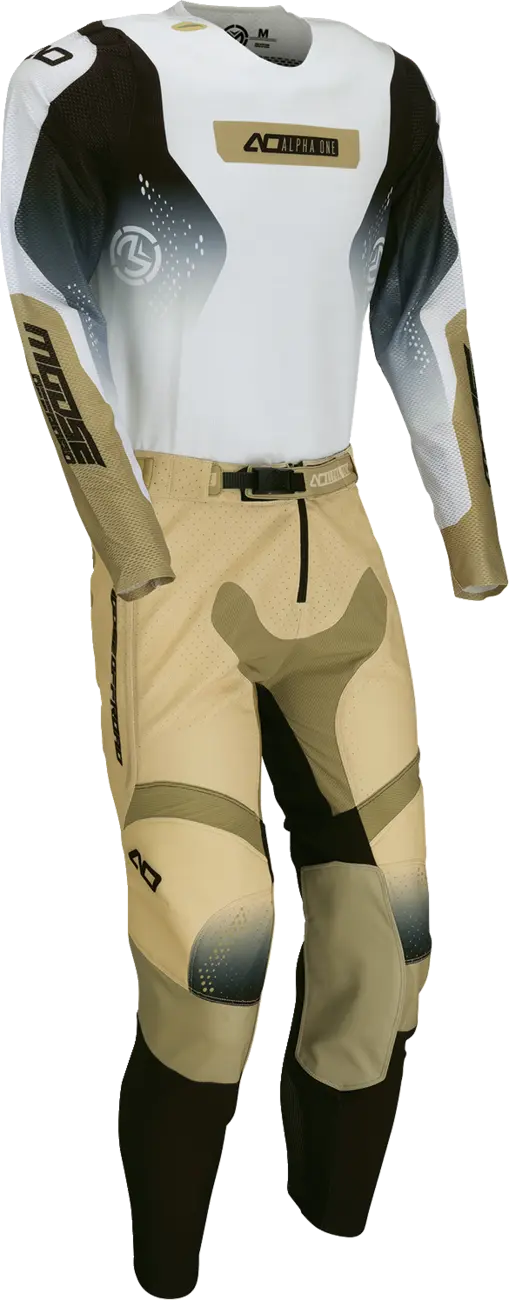 Moose Offroad Soft-Goods Alpha One Jersey Tan/Black