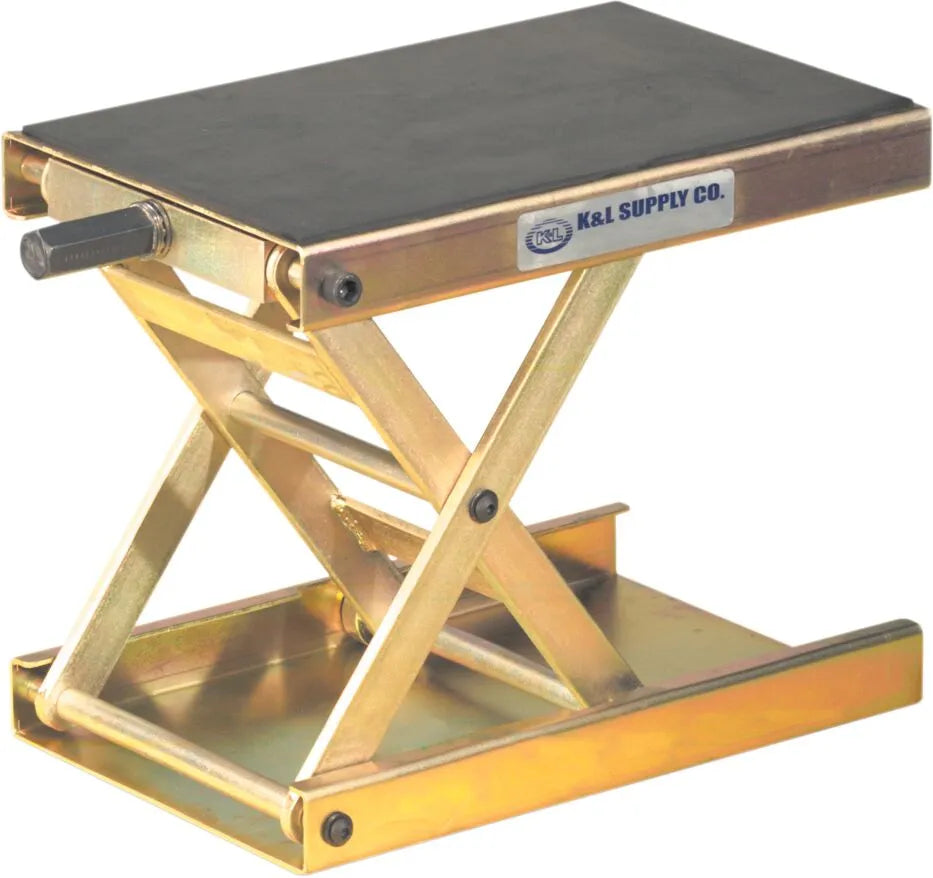 K&L Supply MC455 Fat Jack Scissor Center Jack Gold 1100 lb