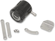 Psr Gp Front Brake Reservoir - Black Aluminum