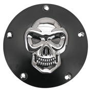 Zodiac Skulled Aluminum Derby Covers – Primary & Clutch
