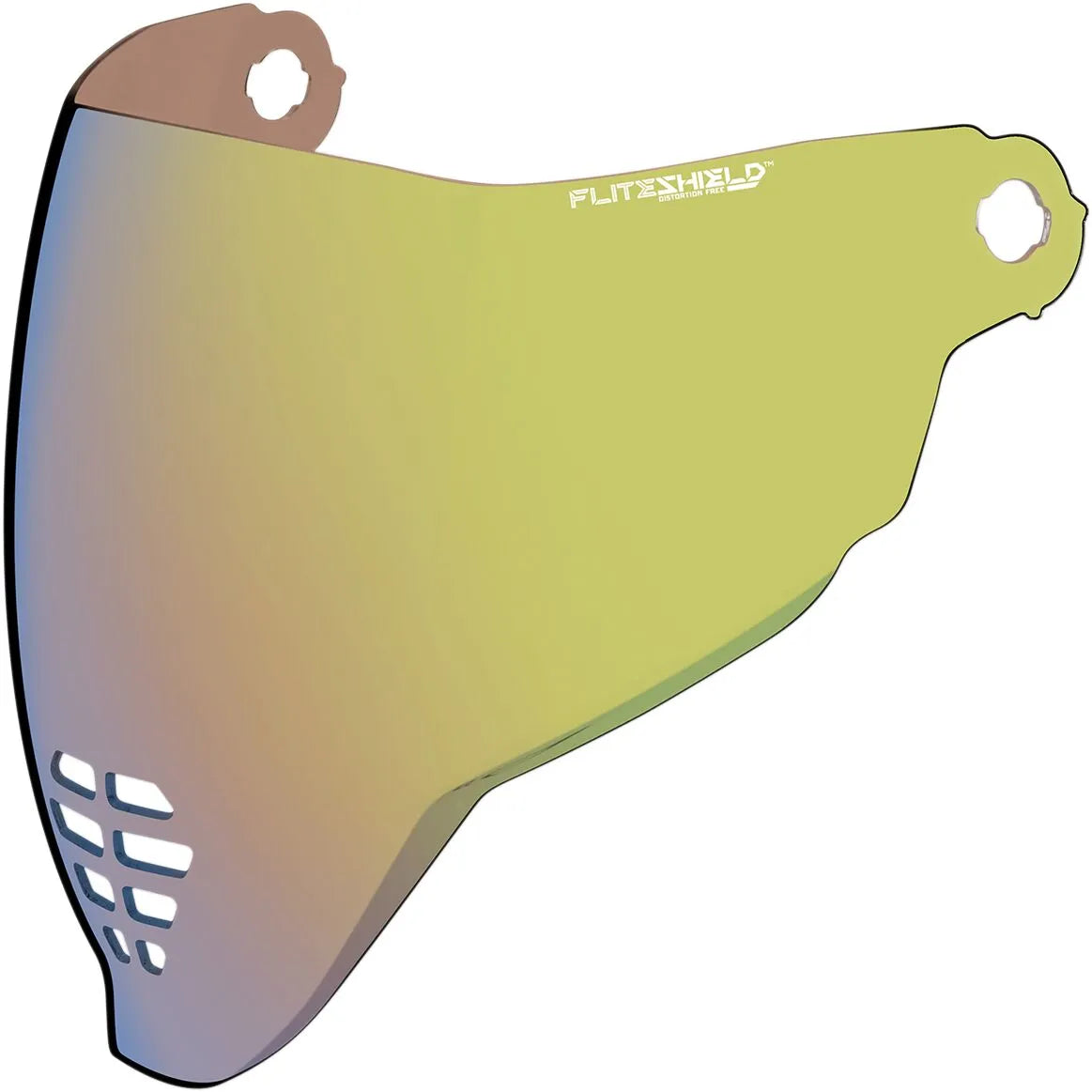 Icon FliteShield Helmet Shield RST Dark Gold for Airflite Helmets