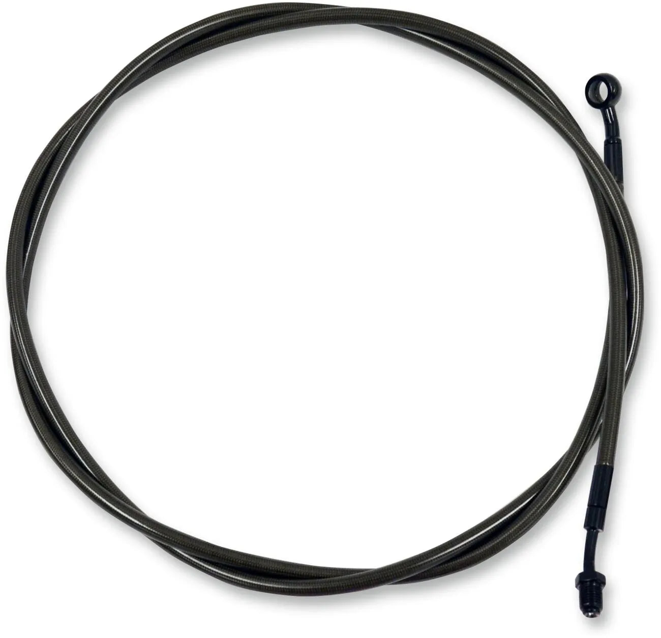 La Choppers Midnight Braided Clutch Cable for Ape Hanger