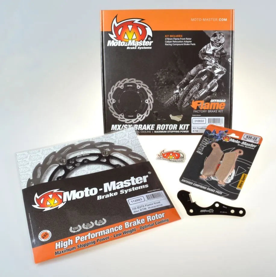 Moto-master 260 mm Oversize Pływająca Tarcza Hamulcowa - Przód