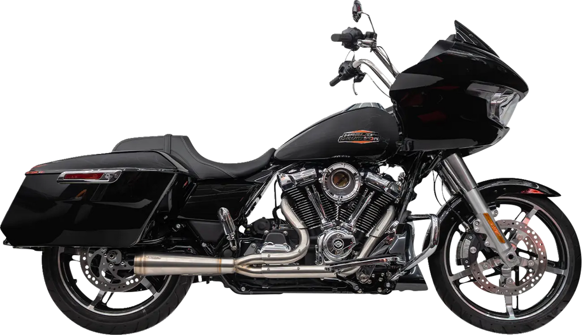 Trask Assault 2-1 M8 Gen 2 Stainless Exhaust for HD Street Glide