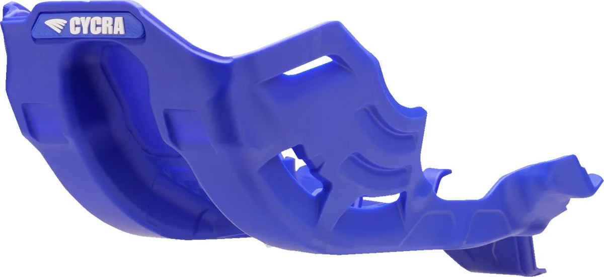 Cycra Plastic Full Armor Skid Plate - Blue - 1CYC-6254-62