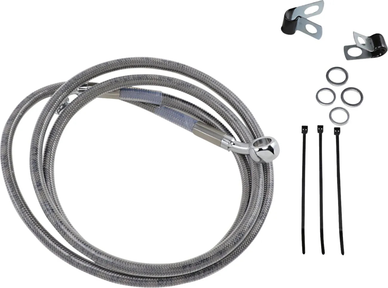 Drag Specialties Zestaw przedłużonego przewodu hamulcowego Modele Abs 55.25"