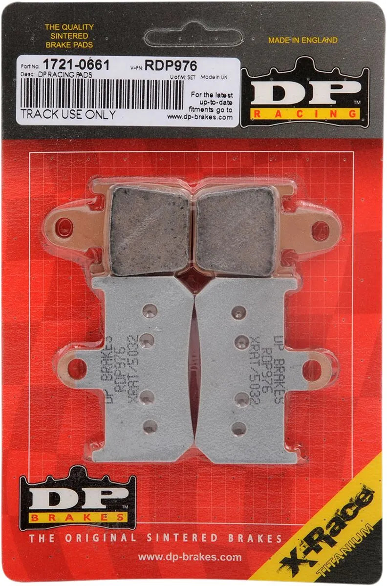 Klocki Hamulcowe Dp Brakes Rdp X-race Titanium Sintered - Przód