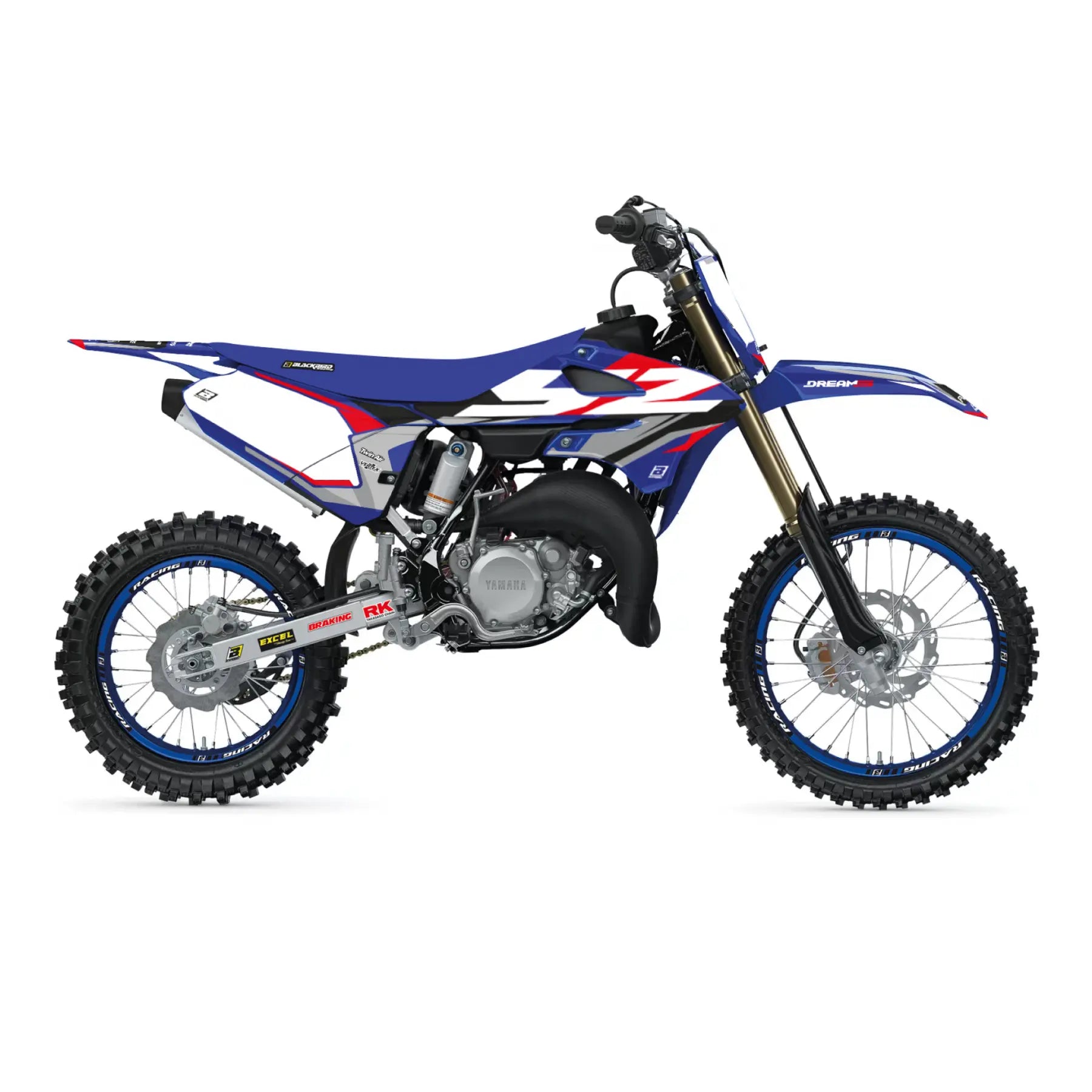 Blackbird Racing Dream 5 Chrome Sticker Kit For Yamaha