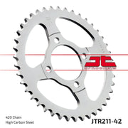 Jt Sprockets Steel Rear Sprocket 42t