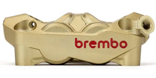 Brembo HYPURE M4.30 Brake Caliper 100mm Front Left Gold