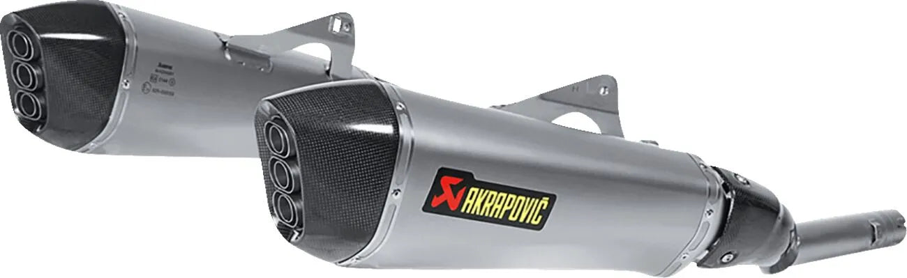 Tłumiki Akrapovic Slip-on Line Do Motocykli Turystycznych Bmw - Homologacja Drogowa ECE