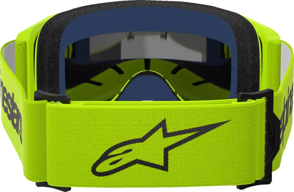 Alpinestars Vision 3 Wordmark Goggle Yellow Fluo Mirror-Silver