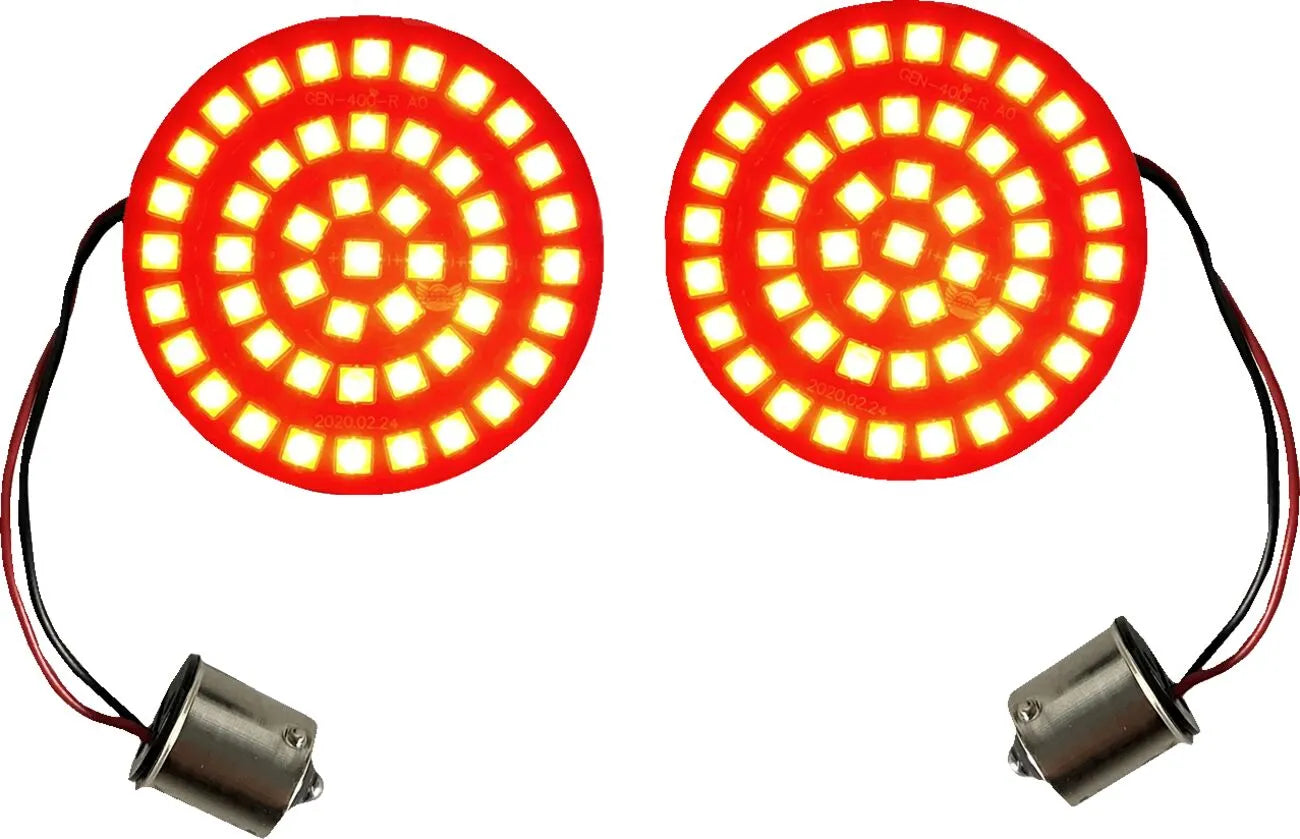 Custom Dynamics Genesis 4 Red Led Turn Signal Insert
