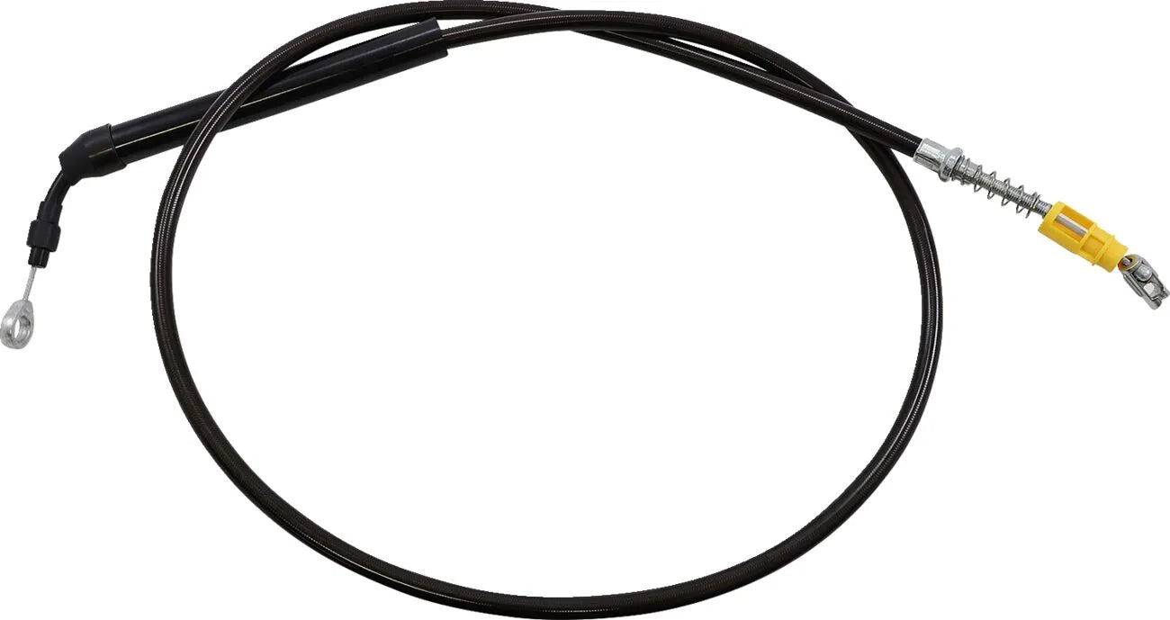 La Choppers Midnight Clutch Cable for Ape Hanger Handlebars