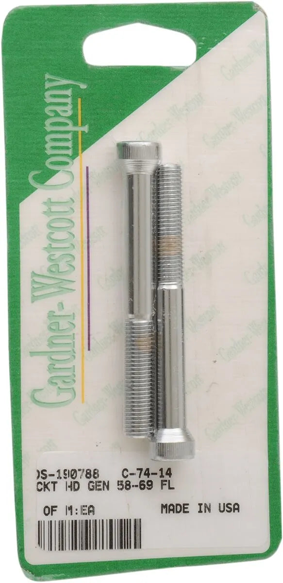 Gardner-Westcott Socket Generator Mount Bolts Harley FL 1958-1964